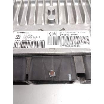 Recambio de centralita motor uce para peugeot 407 st confort pack referencia OEM IAM HW9655534080 SW9660781080 5WS40264C