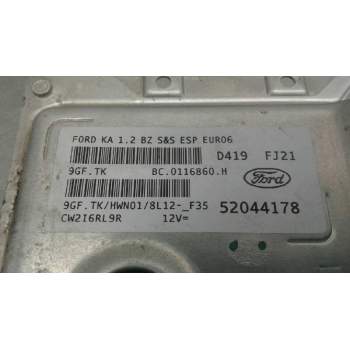 Recambio de centralita motor uce para ford ka (ccu) trend + referencia OEM IAM 52044178 CW2I6RL9R 0116860