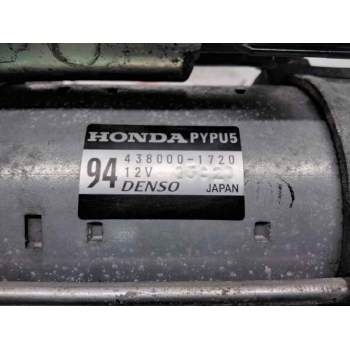 Recambio de motor arranque para honda cr-v 1.6 dtec cat referencia OEM IAM 4380001720  