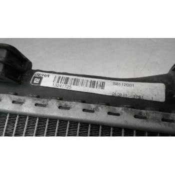 Recambio de radiador agua para opel insignia berlina selective referencia OEM IAM S8112001 13241725 