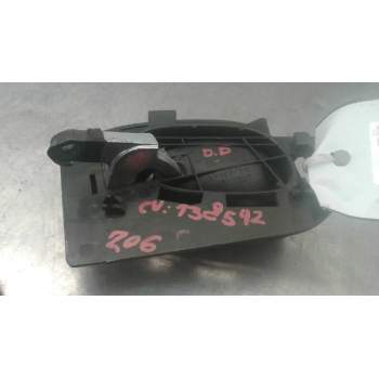 Recambio de maneta interior delantera derecha para peugeot 206 sw xs referencia OEM IAM 914481  