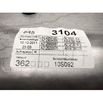 Recambio de elevalunas trasero derecho para mercedes-benz clase e (w212) lim. referencia OEM IAM A2125407205  