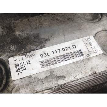 Recambio de enfriador aceite motor para audi a6 lim. (4g2) referencia OEM IAM 03L117021D  