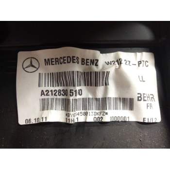 Recambio de calefaccion entera normal para mercedes-benz clase e (w212) lim. referencia OEM IAM A2128305160  