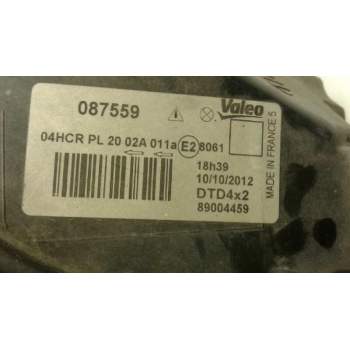 Recambio de faro derecho para renault scenic (ja..) 1.9 dci authentique referencia OEM IAM 89004459D  