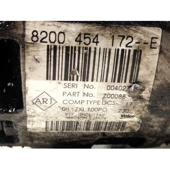 Recambio de compresor aire acondicionado para renault trafic caja cerrada dci cat referencia OEM IAM 8200454172E  