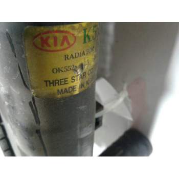 Recambio de radiador agua para kia carnival td ls travel referencia OEM IAM 0K55215  