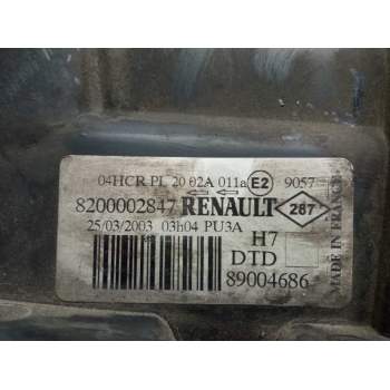 Recambio de faro derecho para renault laguna ii (bg0) authentique referencia OEM IAM 8200002847  