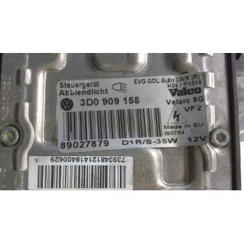 Recambio de faro derecho para volkswagen phaeton (3d2/3d8) tdi v10 (5 asientos) referencia OEM IAM 3D0909158 89027879 