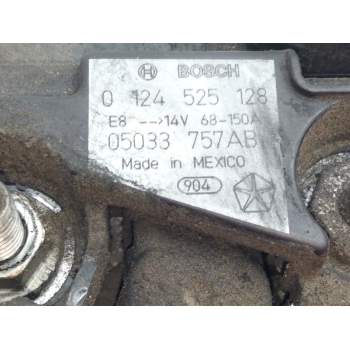 Recambio de alternador para dodge avenger referencia OEM IAM 05033757AB 0124535128 