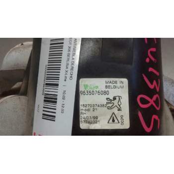 Recambio de faro antiniebla derecho para peugeot 206 berlina x-line referencia OEM IAM   