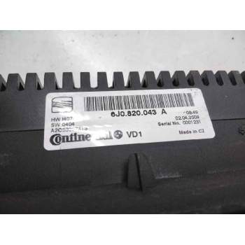 Recambio de mando climatizador para seat ibiza (6j5) 25 aniversario referencia OEM IAM 6J0820045A  