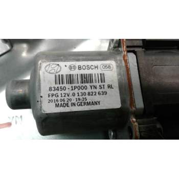 Recambio de elevalunas trasero izquierdo para kia venga drive referencia OEM IAM 83450-1P000 130822639 
