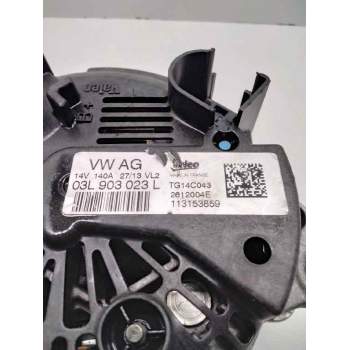 Recambio de alternador para audi a3 (8v) ambiente referencia OEM IAM 03L903023L VALEO TG14C043 2612004E 113153859