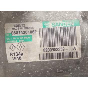 Recambio de compresor aire acondicionado para renault kangoo 1.5 dci diesel cat referencia OEM IAM 8200853359A  