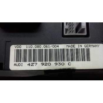 Recambio de cuadro instrumentos para audi a6 avant (4b5) 2.5 tdi quattro referencia OEM IAM 4B0920900JX  