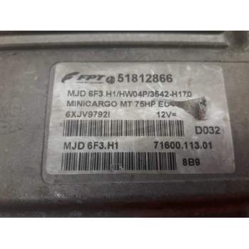 Recambio de centralita motor uce para fiat fiorino básico referencia OEM IAM 51812866 6XJV97921 MJD6F3H1