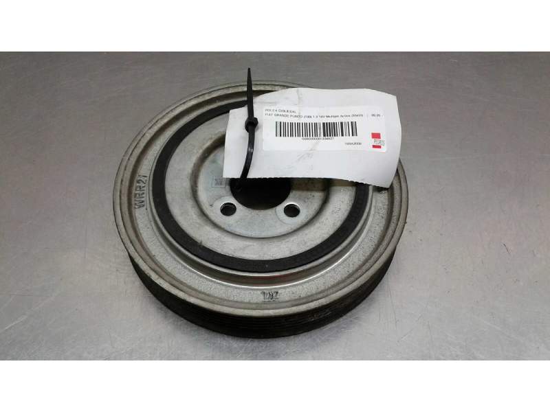 Recambio de polea cigueñal para fiat grande punto (199) 1.3 16v multijet active (55kw) referencia OEM IAM   