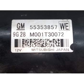 Recambio de motor arranque para opel insignia a (g09) 2.0 cdti (68) referencia OEM IAM 55353857  