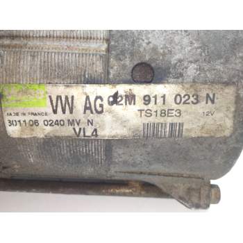 Recambio de motor arranque para seat leon (1p1) 2.0 tdi referencia OEM IAM 02M911023N  