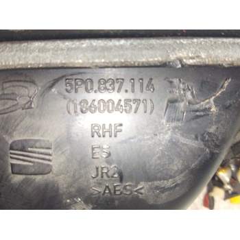 Recambio de maneta interior delantera derecha para seat leon (1p1) 2.0 tdi referencia OEM IAM 5P083714  