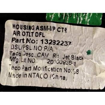 Recambio de aireador central para opel insignia sports tourer cosmo referencia OEM IAM 13282235 13282237 