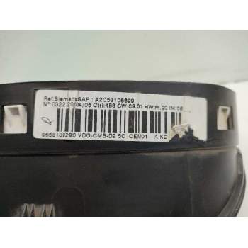 Recambio de cuadro instrumentos para peugeot 407 sw st confort referencia OEM IAM 9658138280  