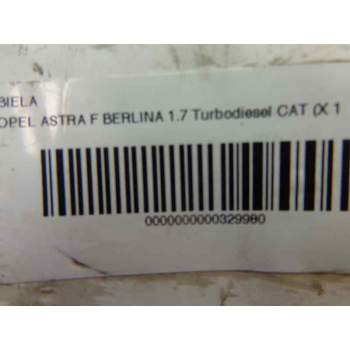 Recambio de biela para opel astra f berlina 1.7 turbodiesel cat (x 17 dtl / 2h8) referencia OEM IAM   