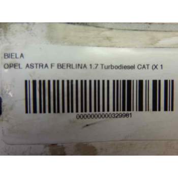Recambio de biela para opel astra f berlina 1.7 turbodiesel cat (x 17 dtl / 2h8) referencia OEM IAM   