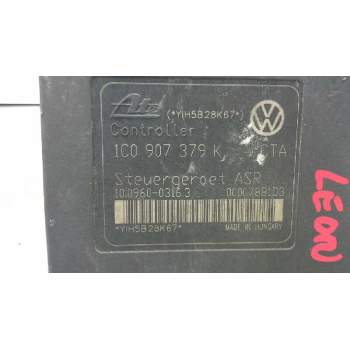 Recambio de centralita abs para seat leon (1m1) sport referencia OEM IAM 1C0907379K 1J0614417D 