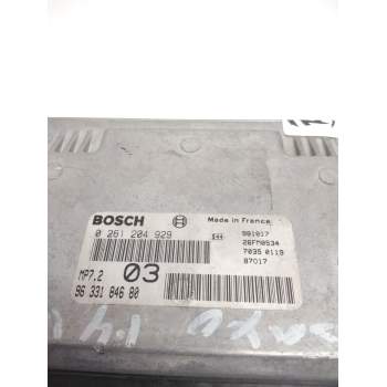 Recambio de centralita motor uce para citroën saxo 1.6 referencia OEM IAM 0261204929 9633184680 26FM0534