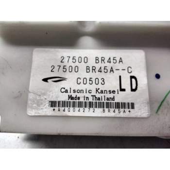Recambio de mando calefaccion aire acondicionado para nissan qashqai (j10) acenta referencia OEM IAM 27500BR45A  