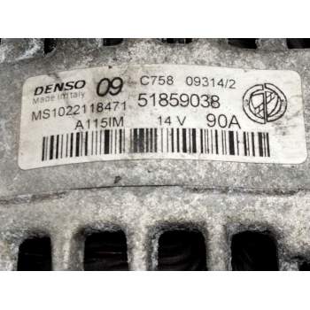 Recambio de alternador para fiat punto evo (199_) 1.3 d multijet referencia OEM IAM 51859038  