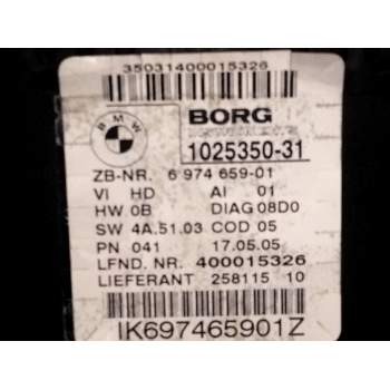 Recambio de cuadro instrumentos para bmw 3 (e90) 320 d referencia OEM IAM 6974659  