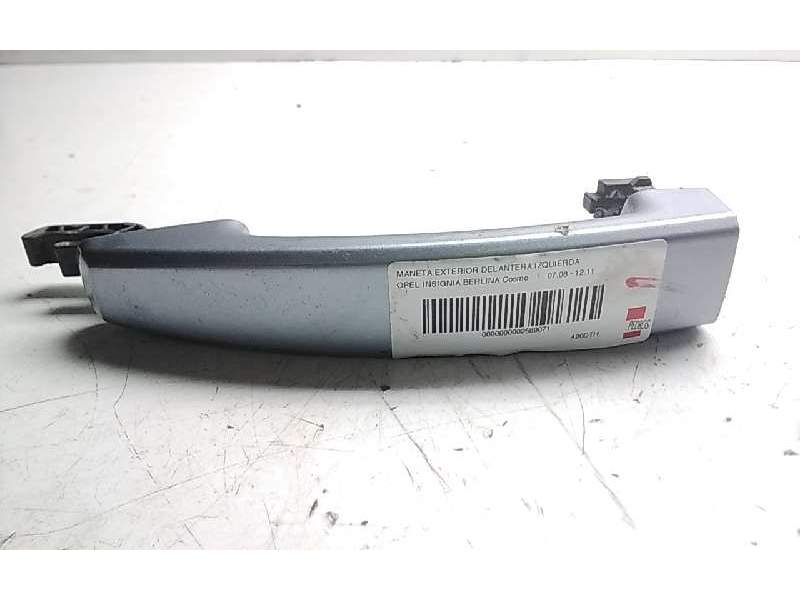 Recambio de maneta exterior delantera izquierda para opel insignia berlina cosmo referencia OEM IAM   