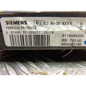 Recambio de centralita bsi para citroën c3 1.4 hdi premier referencia OEM IAM 9650585780  