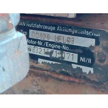 Recambio de motor completo para man 18.224 llc referencia OEM IAM D0826LFL03  