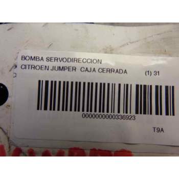 Recambio de bomba servodireccion para citroën jumper caja cerrada (1) 2.5 diesel cat referencia OEM IAM   