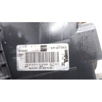 Recambio de faro derecho para seat altea (5p1) 2.0 tdi 16v referencia OEM IAM 5P1941006  