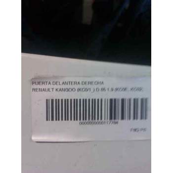 Recambio de puerta delantera derecha para renault kangoo (f/kc0) referencia OEM IAM   