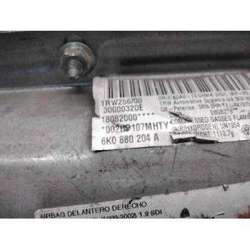 Recambio de airbag delantero derecho para seat ibiza (6k1) 1.9 sdi referencia OEM IAM 6K0880204A  