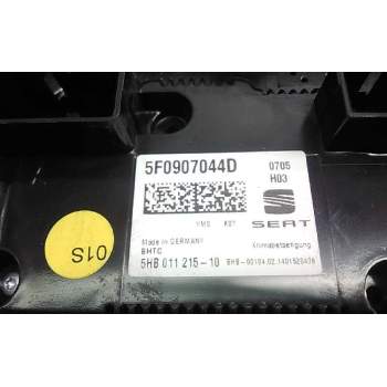 Recambio de mando climatizador para seat leon st (5f8) reference referencia OEM IAM 5F0907044D  