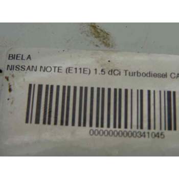 Recambio de biela para nissan note (e11e) 1.5 dci turbodiesel cat referencia OEM IAM   
