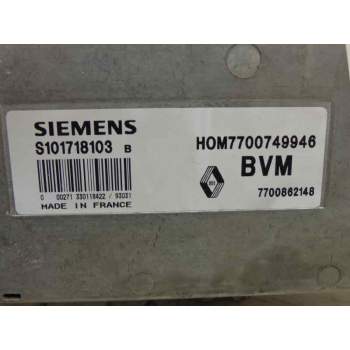 Recambio de centralita motor uce para renault 19 (b/c/l53) referencia OEM IAM S101718103B HOM7700749946 7700862148