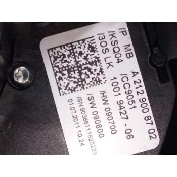 Recambio de anillo airbag para mercedes-benz clase e (w212) e 350 cdi (212.023) referencia OEM IAM A2129008702  