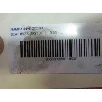 Recambio de rampa inyectora para seat ibiza (6k) 1.4 referencia OEM IAM   