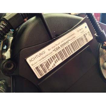 Recambio de motor completo para skoda superb ii (3t4) 1.8 tsi 4x4 referencia OEM IAM CDA  