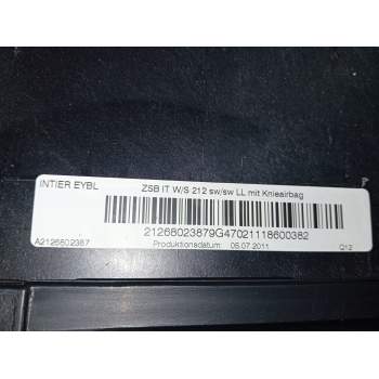Recambio de salpicadero para mercedes-benz clase e (w212) e 350 cdi (212.023) referencia OEM IAM A2126802387  