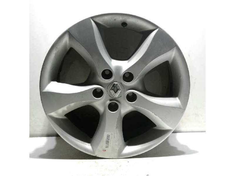 Recambio de llanta aluminio para renault koleos 2.0 dci diesel fap referencia OEM IAM 17-5-TORNILLOS ET40 