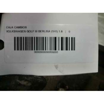Recambio de caja cambios para volkswagen golf iii berlina (1h1) 1.8 referencia OEM IAM AGC  28150